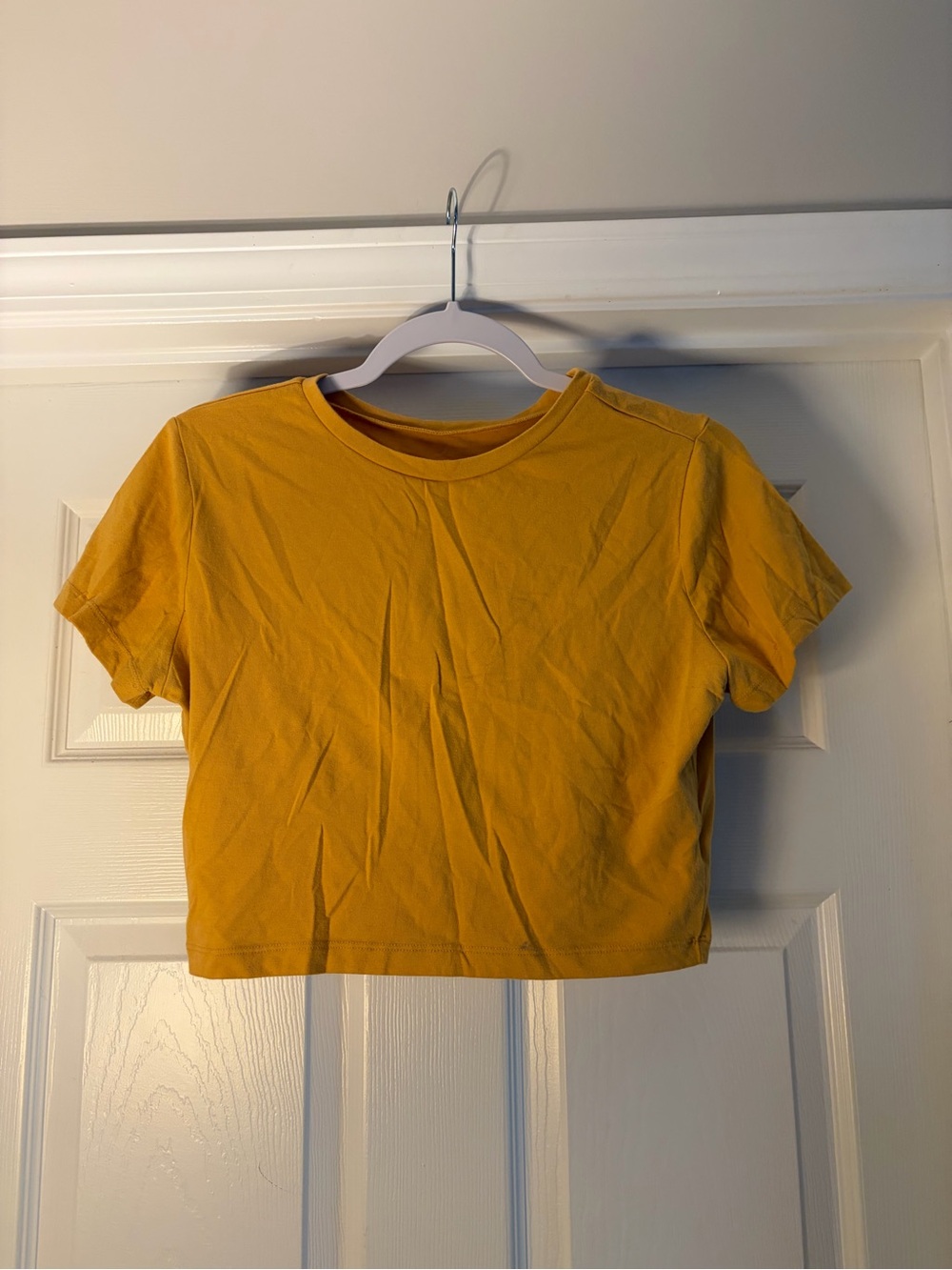 wild fable Golden Yellow Logo Crewneck Tee
